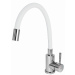 Смеситель TURDUS STEEL 31R PC/white