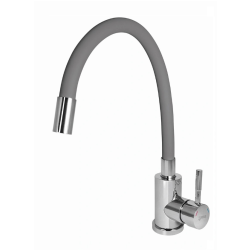 Смеситель TURDUS STEEL 31R PC/grey