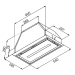 Полновстраиваемая вытяжка KUPPERSBERG INBOX 54W