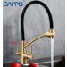 Смеситель 3 в 1 Gappo G4398-1 бронза/черный