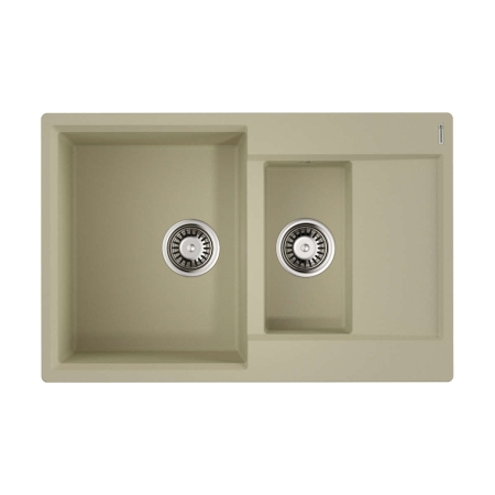 Врезная мойка OMOIKIRI Daisen 78-2-BE ARTGRANIT/ваниль