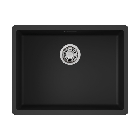 Мойка подстольный монтаж OMOIKIRI Kata 54-U-BL ARTGRANIT/черный