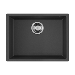 Мойка подстольный монтаж OMOIKIRI Tedori 54-U-BL Tetogranit/черный