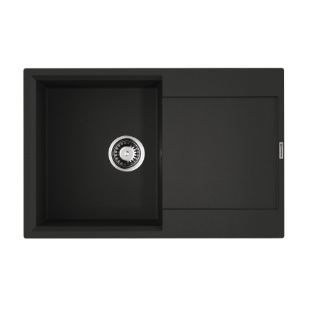 Врезная мойка OMOIKIRI Daisen 78T-BL Tetogranit/черный