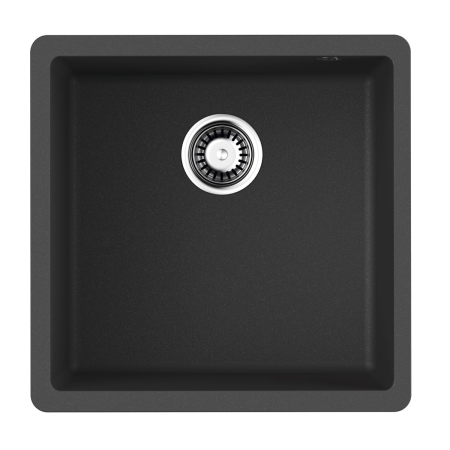 Мойка подстольный монтаж OMOIKIRI Bosen 44-U-BL Tetogranit/черный