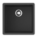 Мойка подстольный монтаж OMOIKIRI Bosen 44-U-BL Tetogranit/черный