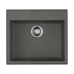 Врезная мойка OMOIKIRI Tedori 57-PL Tetogranit/платина