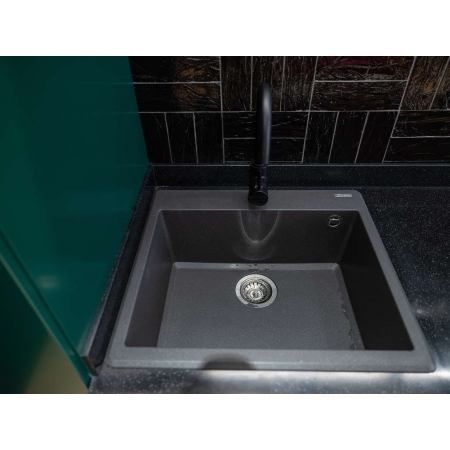 Врезная мойка OMOIKIRI Tedori 57-PL Tetogranit/платина