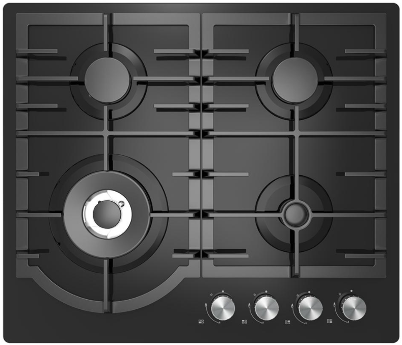 Газовая варочная поверхность MIDEA MG696TGB - Lucro